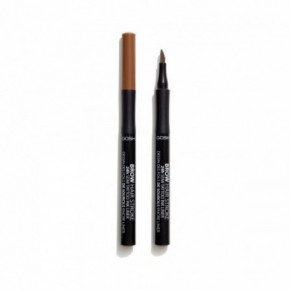 GOSH Copenhagen Brow Hair Stroke Ilgnoturīgs uzacu zīmulis 001 Brown